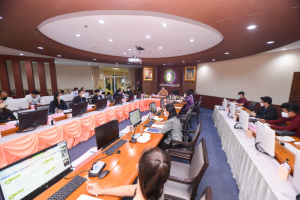 มรท. จัดประชุมวิพากษ์แผนพัฒนาเศรษฐกิจภาคเอกชนระดับภูมิภาค พ.ศ.2566 - 2570 จังหวัดลพบุรี