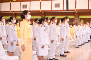 ผู้แทน มรท. ร่วมพิธีวันเฉลิมพระชนมพรรษาพระบาทสมเด็จพระเจ้าอยู่หัว