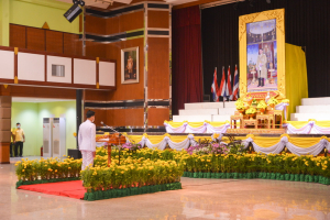 ผู้แทน มรท. ร่วมพิธีวันเฉลิมพระชนมพรรษาพระบาทสมเด็จพระเจ้าอยู่หัว