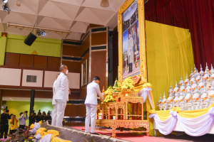 ผู้แทน มรท. ร่วมพิธีวันเฉลิมพระชนมพรรษาพระบาทสมเด็จพระเจ้าอยู่หัว