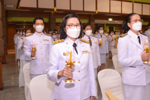 ผู้แทน มรท. ร่วมพิธีวันเฉลิมพระชนมพรรษาพระบาทสมเด็จพระเจ้าอยู่หัว