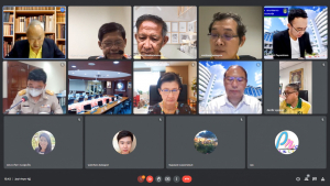การประชุม คกก.พิจารณาร่างกฎ ข้อบังคับ และระเบียบของมหาวิทยาลัย ครั้งที่ 8/65