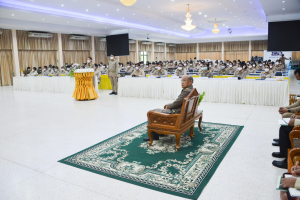 ผู้บริหาร มรท. ร่วมให้การต้อนรับองคมนตรีในโอกาสติดตาม ตรวจเยี่ยม รร.โครงการกองทุนการศึกษา และ รร.เครือข่าย จ.ลพบุรี
