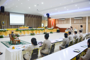 ผู้บริหาร มรท. ร่วมให้การต้อนรับองคมนตรีในโอกาสติดตาม ตรวจเยี่ยม รร.โครงการกองทุนการศึกษา และ รร.เครือข่าย จ.ลพบุรี