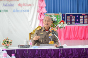 ผู้บริหาร มรท. ร่วมให้การต้อนรับองคมนตรีในโอกาสติดตาม ตรวจเยี่ยม รร.โครงการกองทุนการศึกษา และ รร.เครือข่าย จ.ลพบุรี