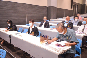 คกก.ส่งเสริมกิจการ มรท. จัดประชุมระดมความคิดเห็นการจัดงานวันรวมเพชรเทพสตรี
