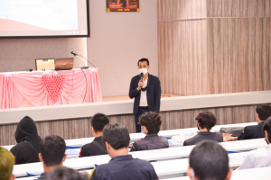 คณะเทคโนโลยีอุตสาหกรรมจัดอบรมพัฒนาทักษะด้านภาษาอังกฤษแก่นักศึกษา