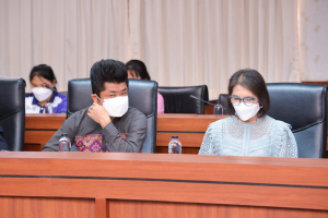 การประชุมเตรียมงานพิธีพระราชทานปริญญาบัตร ครั้งที่ 1