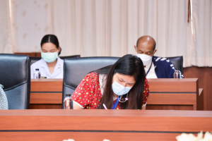 การประชุมเตรียมงานพิธีพระราชทานปริญญาบัตร ครั้งที่ 1