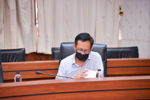 การประชุมเตรียมงานพิธีพระราชทานปริญญาบัตร ครั้งที่ 1