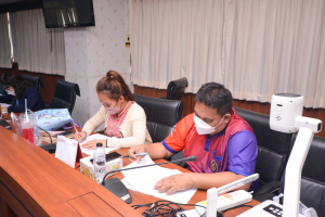 การประชุมเตรียมงานพิธีพระราชทานปริญญาบัตร ครั้งที่ 1