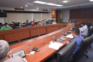 การประชุมเตรียมงานพิธีพระราชทานปริญญาบัตร ครั้งที่ 1