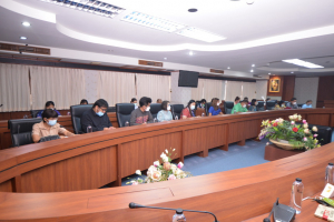 การประชุมเตรียมงานพิธีพระราชทานปริญญาบัตร ครั้งที่ 1