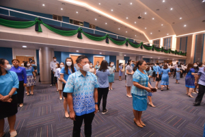 มรท. จัดพิธีถวายพระพรชัยมงคลสมเด็จพระนางเจ้าสิริกิติ์ พระบรมราชินีนาถ พระบรมราชชนนีพันปีหลวง