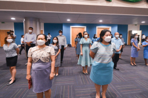 มรท. จัดพิธีถวายพระพรชัยมงคลสมเด็จพระนางเจ้าสิริกิติ์ พระบรมราชินีนาถ พระบรมราชชนนีพันปีหลวง