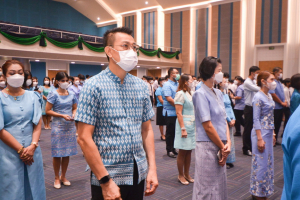 มรท. จัดพิธีถวายพระพรชัยมงคลสมเด็จพระนางเจ้าสิริกิติ์ พระบรมราชินีนาถ พระบรมราชชนนีพันปีหลวง