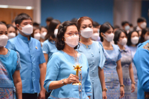 มรท. จัดพิธีถวายพระพรชัยมงคลสมเด็จพระนางเจ้าสิริกิติ์ พระบรมราชินีนาถ พระบรมราชชนนีพันปีหลวง