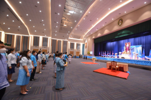 มรท. จัดพิธีถวายพระพรชัยมงคลสมเด็จพระนางเจ้าสิริกิติ์ พระบรมราชินีนาถ พระบรมราชชนนีพันปีหลวง
