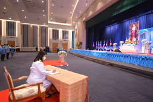 มรท. จัดพิธีถวายพระพรชัยมงคลสมเด็จพระนางเจ้าสิริกิติ์ พระบรมราชินีนาถ พระบรมราชชนนีพันปีหลวง