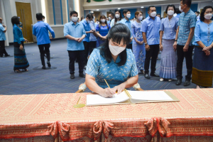 มรท. จัดพิธีถวายพระพรชัยมงคลสมเด็จพระนางเจ้าสิริกิติ์ พระบรมราชินีนาถ พระบรมราชชนนีพันปีหลวง