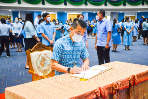 มรท. จัดพิธีถวายพระพรชัยมงคลสมเด็จพระนางเจ้าสิริกิติ์ พระบรมราชินีนาถ พระบรมราชชนนีพันปีหลวง
