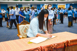 มรท. จัดพิธีถวายพระพรชัยมงคลสมเด็จพระนางเจ้าสิริกิติ์ พระบรมราชินีนาถ พระบรมราชชนนีพันปีหลวง