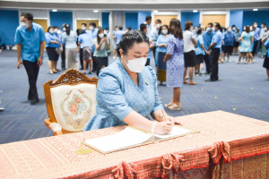 มรท. จัดพิธีถวายพระพรชัยมงคลสมเด็จพระนางเจ้าสิริกิติ์ พระบรมราชินีนาถ พระบรมราชชนนีพันปีหลวง