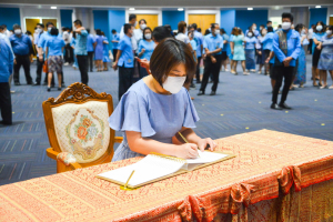 มรท. จัดพิธีถวายพระพรชัยมงคลสมเด็จพระนางเจ้าสิริกิติ์ พระบรมราชินีนาถ พระบรมราชชนนีพันปีหลวง