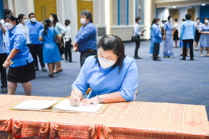 มรท. จัดพิธีถวายพระพรชัยมงคลสมเด็จพระนางเจ้าสิริกิติ์ พระบรมราชินีนาถ พระบรมราชชนนีพันปีหลวง