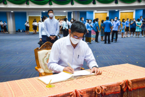 มรท. จัดพิธีถวายพระพรชัยมงคลสมเด็จพระนางเจ้าสิริกิติ์ พระบรมราชินีนาถ พระบรมราชชนนีพันปีหลวง