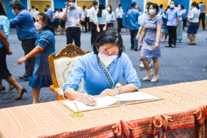 มรท. จัดพิธีถวายพระพรชัยมงคลสมเด็จพระนางเจ้าสิริกิติ์ พระบรมราชินีนาถ พระบรมราชชนนีพันปีหลวง