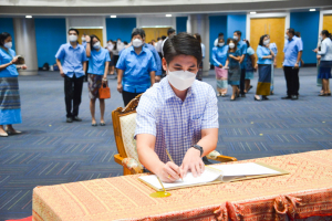 มรท. จัดพิธีถวายพระพรชัยมงคลสมเด็จพระนางเจ้าสิริกิติ์ พระบรมราชินีนาถ พระบรมราชชนนีพันปีหลวง