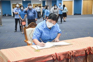 มรท. จัดพิธีถวายพระพรชัยมงคลสมเด็จพระนางเจ้าสิริกิติ์ พระบรมราชินีนาถ พระบรมราชชนนีพันปีหลวง