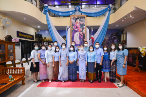 สำนักศิลปะและวัฒนธรรม จัดนิทรรศการโครงการผ้าไทยเทิดไท้สมเด็จพระนางเจ้าสิริกิติ์ พระบรมราชินีนาถ พระบรมราชชนนีพันปีหลวง