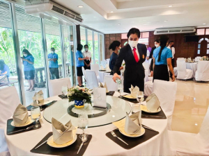 ผู้บริหาร คณาจารย์ และ นศ. ร่วมต้อนรับและดูแลคณะฑูตและภริยาในโอกาสศึกษาดูงานพิพิธภัณฑ์ลุ่มน้ำป่าสัก