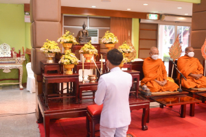 มรท. ร่วมพิธีวันเฉลิมพระชนมพรรษาสมเด็จพระนางเจ้าสิริกิติ์ พระบรมราชินีนาถ พระบรมราชชนนีพันปีหลวง