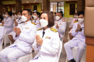 มรท. ร่วมพิธีวันเฉลิมพระชนมพรรษาสมเด็จพระนางเจ้าสิริกิติ์ พระบรมราชินีนาถ พระบรมราชชนนีพันปีหลวง