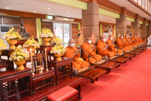 มรท. ร่วมพิธีวันเฉลิมพระชนมพรรษาสมเด็จพระนางเจ้าสิริกิติ์ พระบรมราชินีนาถ พระบรมราชชนนีพันปีหลวง