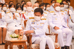 มรท. ร่วมพิธีวันเฉลิมพระชนมพรรษาสมเด็จพระนางเจ้าสิริกิติ์ พระบรมราชินีนาถ พระบรมราชชนนีพันปีหลวง