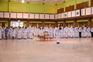 มรท. ร่วมพิธีวันเฉลิมพระชนมพรรษาสมเด็จพระนางเจ้าสิริกิติ์ พระบรมราชินีนาถ พระบรมราชชนนีพันปีหลวง