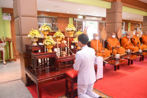 มรท. ร่วมพิธีวันเฉลิมพระชนมพรรษาสมเด็จพระนางเจ้าสิริกิติ์ พระบรมราชินีนาถ พระบรมราชชนนีพันปีหลวง