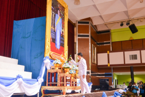 มรท. ร่วมพิธีวันเฉลิมพระชนมพรรษาสมเด็จพระนางเจ้าสิริกิติ์ พระบรมราชินีนาถ พระบรมราชชนนีพันปีหลวง