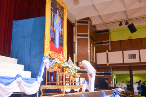 มรท. ร่วมพิธีวันเฉลิมพระชนมพรรษาสมเด็จพระนางเจ้าสิริกิติ์ พระบรมราชินีนาถ พระบรมราชชนนีพันปีหลวง