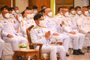 มรท. ร่วมพิธีวันเฉลิมพระชนมพรรษาสมเด็จพระนางเจ้าสิริกิติ์ พระบรมราชินีนาถ พระบรมราชชนนีพันปีหลวง