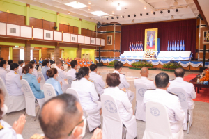 มรท. ร่วมพิธีวันเฉลิมพระชนมพรรษาสมเด็จพระนางเจ้าสิริกิติ์ พระบรมราชินีนาถ พระบรมราชชนนีพันปีหลวง