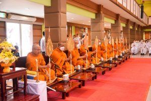 มรท. ร่วมพิธีวันเฉลิมพระชนมพรรษาสมเด็จพระนางเจ้าสิริกิติ์ พระบรมราชินีนาถ พระบรมราชชนนีพันปีหลวง