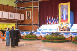 มรท. ร่วมพิธีวันเฉลิมพระชนมพรรษาสมเด็จพระนางเจ้าสิริกิติ์ พระบรมราชินีนาถ พระบรมราชชนนีพันปีหลวง
