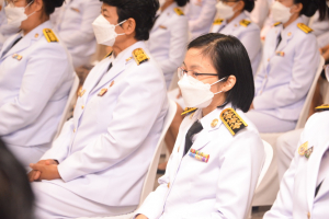 มรท. ร่วมพิธีวันเฉลิมพระชนมพรรษาสมเด็จพระนางเจ้าสิริกิติ์ พระบรมราชินีนาถ พระบรมราชชนนีพันปีหลวง