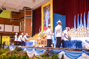 มรท. ร่วมพิธีวันเฉลิมพระชนมพรรษาสมเด็จพระนางเจ้าสิริกิติ์ พระบรมราชินีนาถ พระบรมราชชนนีพันปีหลวง