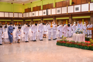 มรท. ร่วมพิธีวันเฉลิมพระชนมพรรษาสมเด็จพระนางเจ้าสิริกิติ์ พระบรมราชินีนาถ พระบรมราชชนนีพันปีหลวง